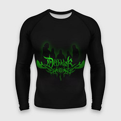 Мужской рашгард Metalocalypse Dethklok green