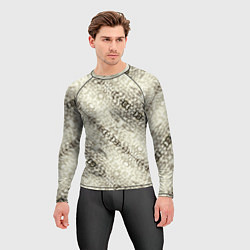 Рашгард мужской Жемчужная россыпь, цвет: 3D-принт — фото 2