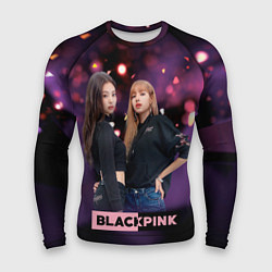 Рашгард мужской Blackpink purple, цвет: 3D-принт