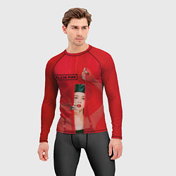 Рашгард мужской Blackpink red background, цвет: 3D-принт — фото 2