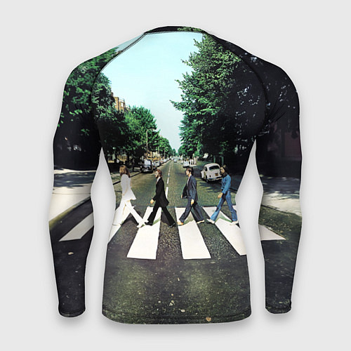 Мужской рашгард The Beatles альбом Abbey Road / 3D-принт – фото 2