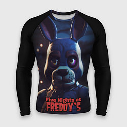 Рашгард мужской Five Nights at Freddys Bonnie, цвет: 3D-принт