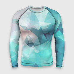 Рашгард мужской Небо из геометрических кристаллов, цвет: 3D-принт