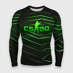 Мужской рашгард CS GO dark green