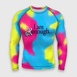 Рашгард мужской I Am Kenough Tie-Dye, цвет: 3D-принт