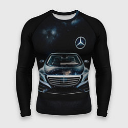 Рашгард мужской Mercedes Benz, цвет: 3D-принт
