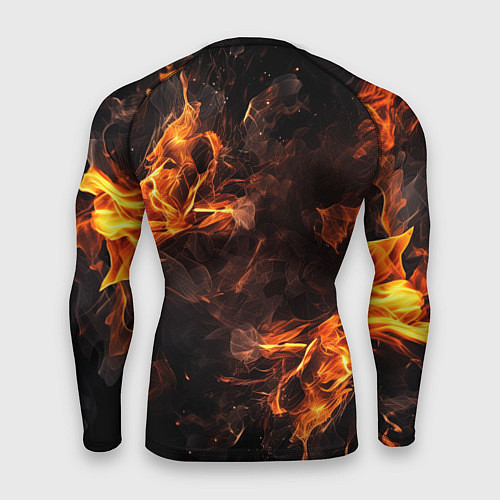 Мужской рашгард Starfield fire logo / 3D-принт – фото 2