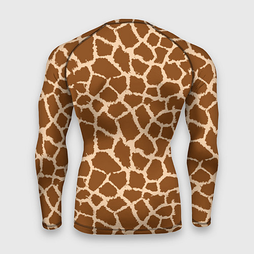 Мужской рашгард Кожа жирафа - giraffe / 3D-принт – фото 2