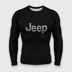 Мужской рашгард Jeep silver