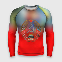Рашгард мужской Belarus ussr, цвет: 3D-принт