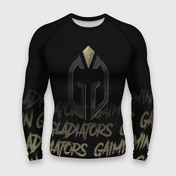 Рашгард мужской Gaimin Gladiators style, цвет: 3D-принт