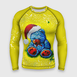 Мужской рашгард Плюшевый Санта Клаус