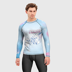 Рашгард мужской Newjeans баннис, цвет: 3D-принт — фото 2