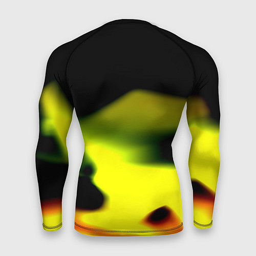 Мужской рашгард PUBG gold abstraction steel geometry / 3D-принт – фото 2