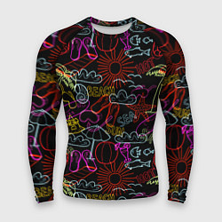 Мужской рашгард Beach pattern