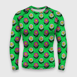 Мужской рашгард Цветут цветы