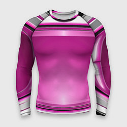 Мужской рашгард Розовый выпуклый фон
