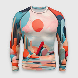 Мужской рашгард Геометрия природы