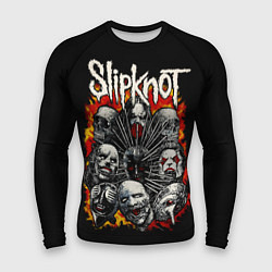 Рашгард мужской Slipknot метал-группа, цвет: 3D-принт
