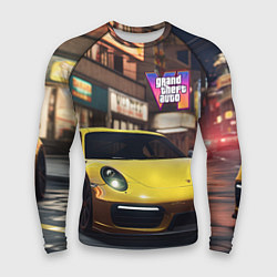 Мужской рашгард GTA 6 porshe