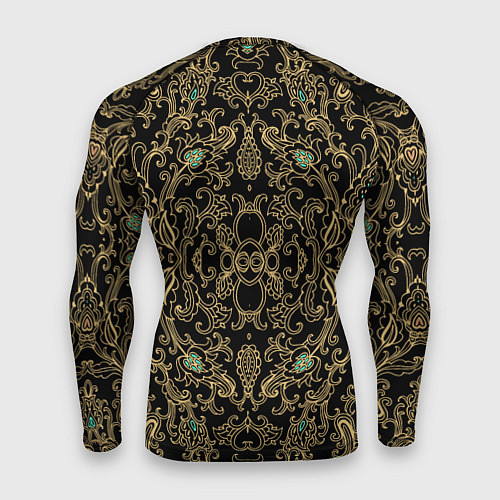 Мужской рашгард Славянский этнический орнамент с позолотой / 3D-принт – фото 2