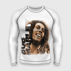 Рашгард мужской Музыкант Боб Марли арт, цвет: 3D-принт