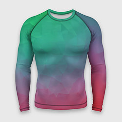 Рашгард мужской Цветной градиент - нейросеть, цвет: 3D-принт