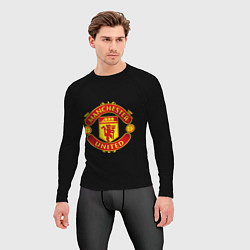 Рашгард мужской Manchester United fc club, цвет: 3D-принт — фото 2