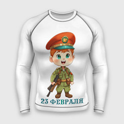 Рашгард мужской День защитника отечества, цвет: 3D-принт