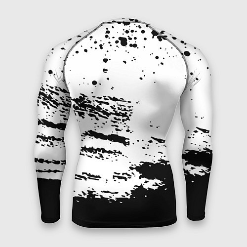 Мужской рашгард Deathloop чёрные краски / 3D-принт – фото 2