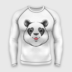 Рашгард мужской Влюблённый панда, цвет: 3D-принт