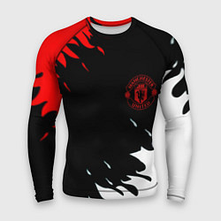 Мужской рашгард Manchester United flame fc