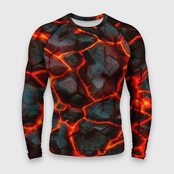 Мужской рашгард Трещины лавы