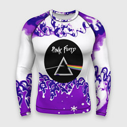 Мужской рашгард Pink floyd violet splash