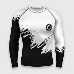 Рашгард мужской Borussia sport краски, цвет: 3D-принт