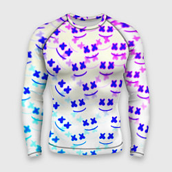 Мужской рашгард Marshmello pattern neon