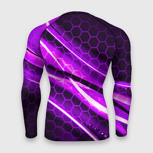 Мужской рашгард Starfield game logo neon / 3D-принт – фото 2