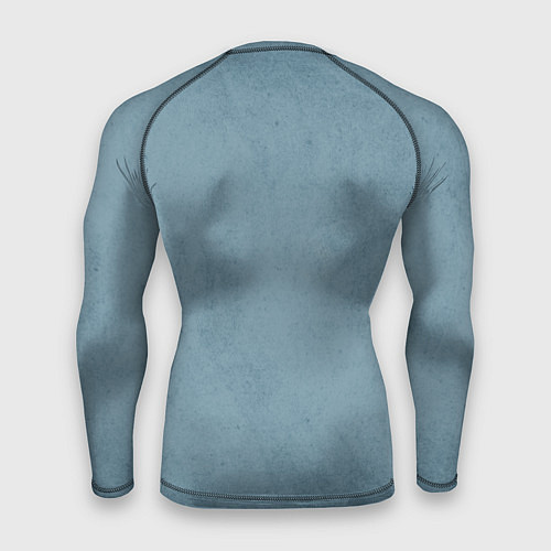 Мужской рашгард Бирюзовый флёр / 3D-принт – фото 2