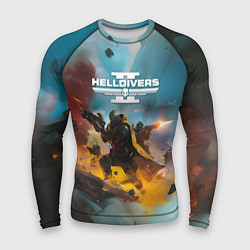 Рашгард мужской Helldivers 2: Art, цвет: 3D-принт