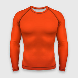 Рашгард мужской Пылкий красно-оранжевый градиент, цвет: 3D-принт