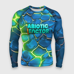 Мужской рашгард Abiotic Factor logo bright neon