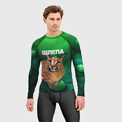 Рашгард мужской Довольный кот Шлепа, цвет: 3D-принт — фото 2