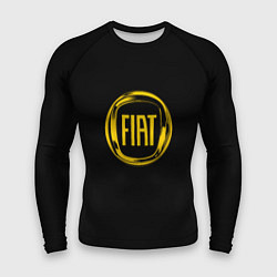 Мужской рашгард FIAT logo yelow