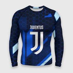 Мужской рашгард Juventus sport geometry steel