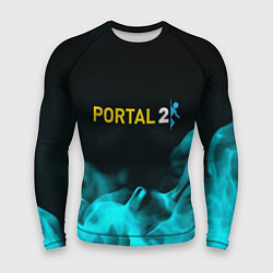 Мужской рашгард Portal fire blue