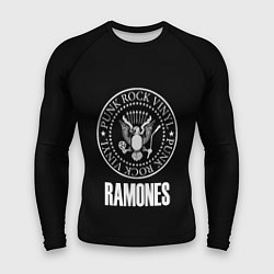 Мужской рашгард Ramones rock logo