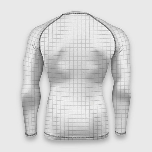 Мужской рашгард Рисунок Галь Гадот в тетради в клетку / 3D-принт – фото 2