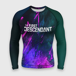 Рашгард мужской Texture - The First Descendant, цвет: 3D-принт