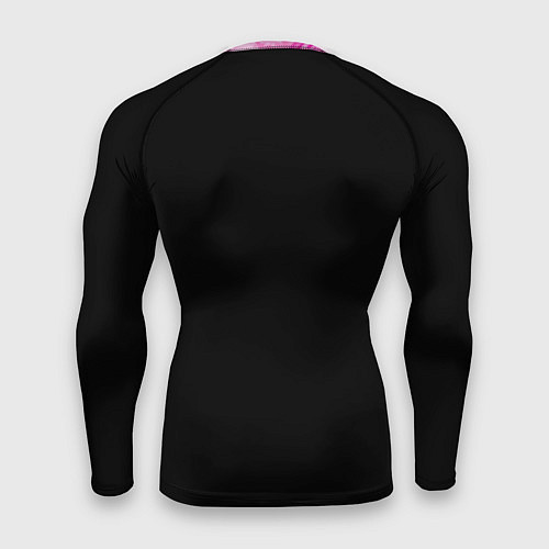 Мужской рашгард Японский вулкан и деревья / 3D-принт – фото 2