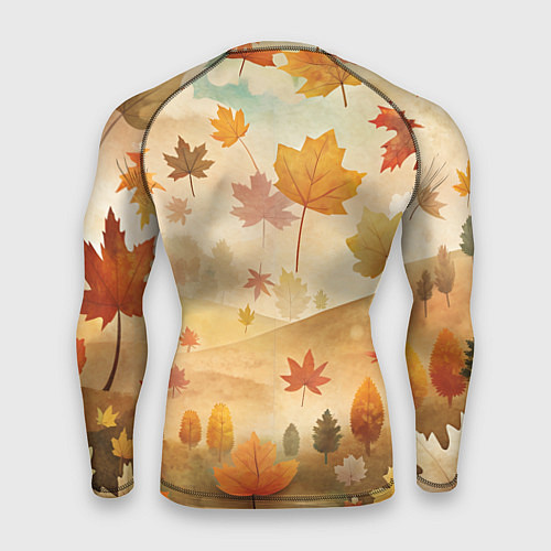 Мужской рашгард Кошечка школьница / 3D-принт – фото 2